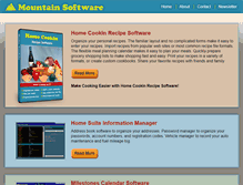 Tablet Screenshot of mountainsoftware.com
